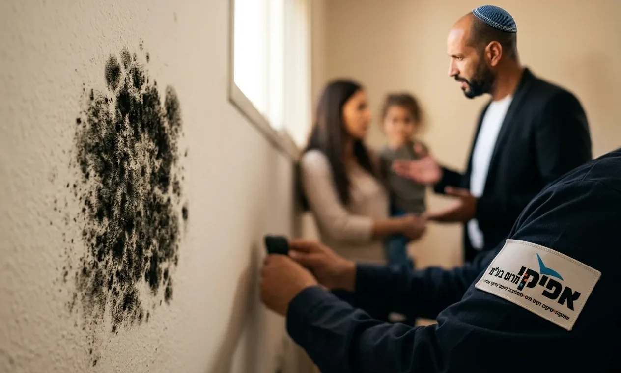 לא רק קירות: הסכנות הבריאותיות של עובש ורטיבות בבית