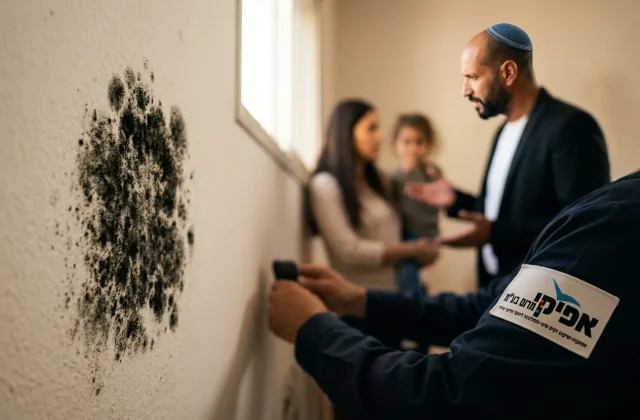 לא רק קירות: הסכנות הבריאותיות של עובש ורטיבות בבית